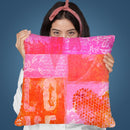 Heartbeat Throw Pillow By Andrea Haase