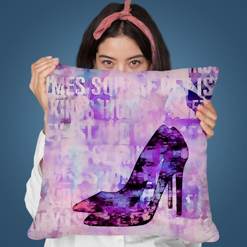 High Heels Throw Pillow By Andrea Haase