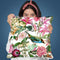 Hummingbird Floral Throw Pillow By Andrea Haase