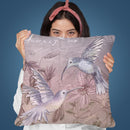 Hummingbirds Throw Pillow By Andrea Haase