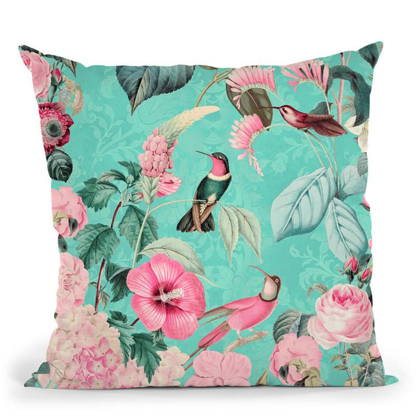 Im Paradies Hummingbird I Throw Pillow By Andrea Haase