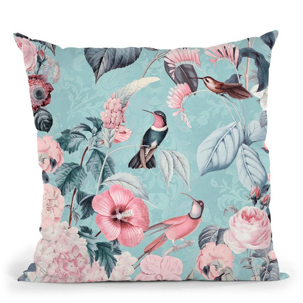 Im Paradies Hummingbird Iii Throw Pillow By Andrea Haase