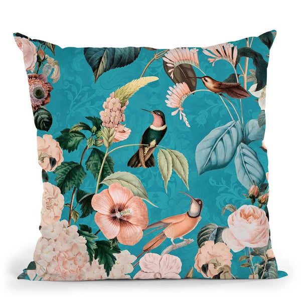 Im Paradies Hummingbird Vii Throw Pillow By Andrea Haase