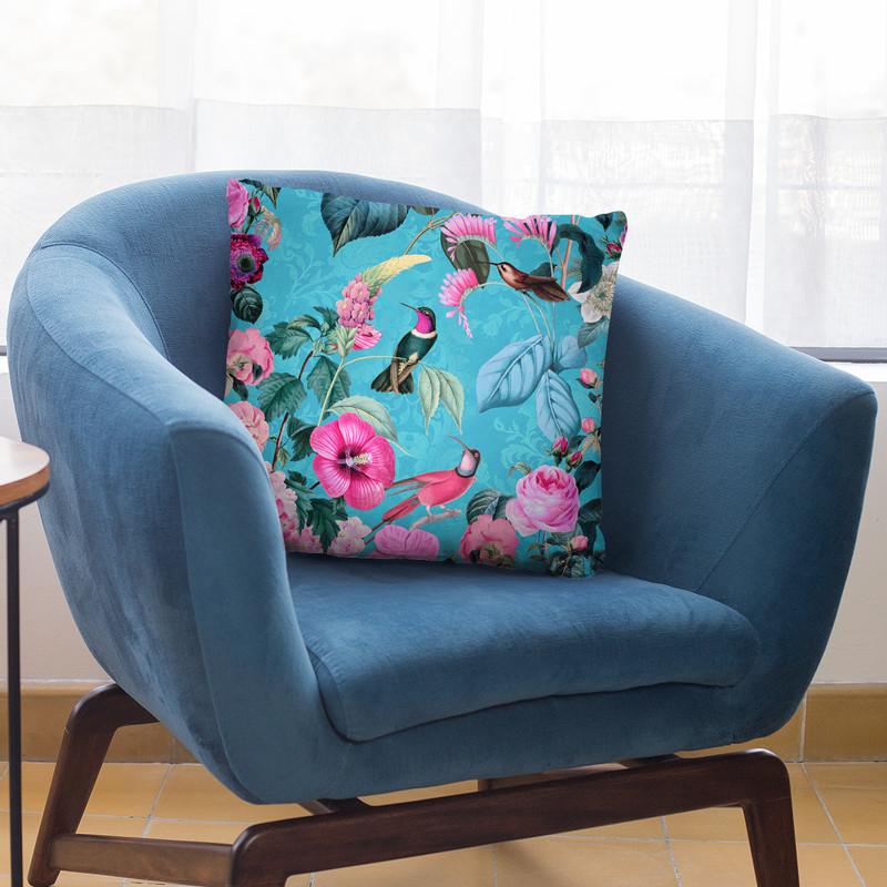 Im Paradies Hummingbird Throw Pillow By Andrea Haase