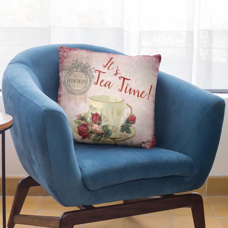 It'S Tea Time Throw Pillow By Andrea Haase