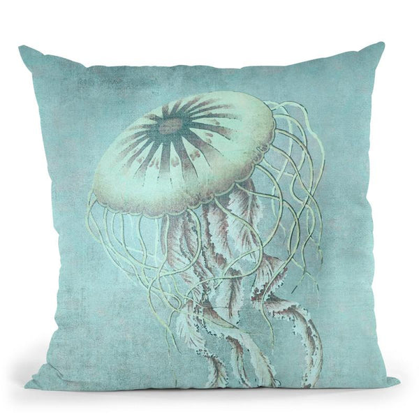 Jellyfish Throw Pillow By Andrea Haase