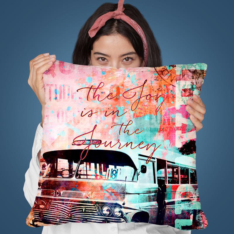 Journey Throw Pillow By Andrea Haase