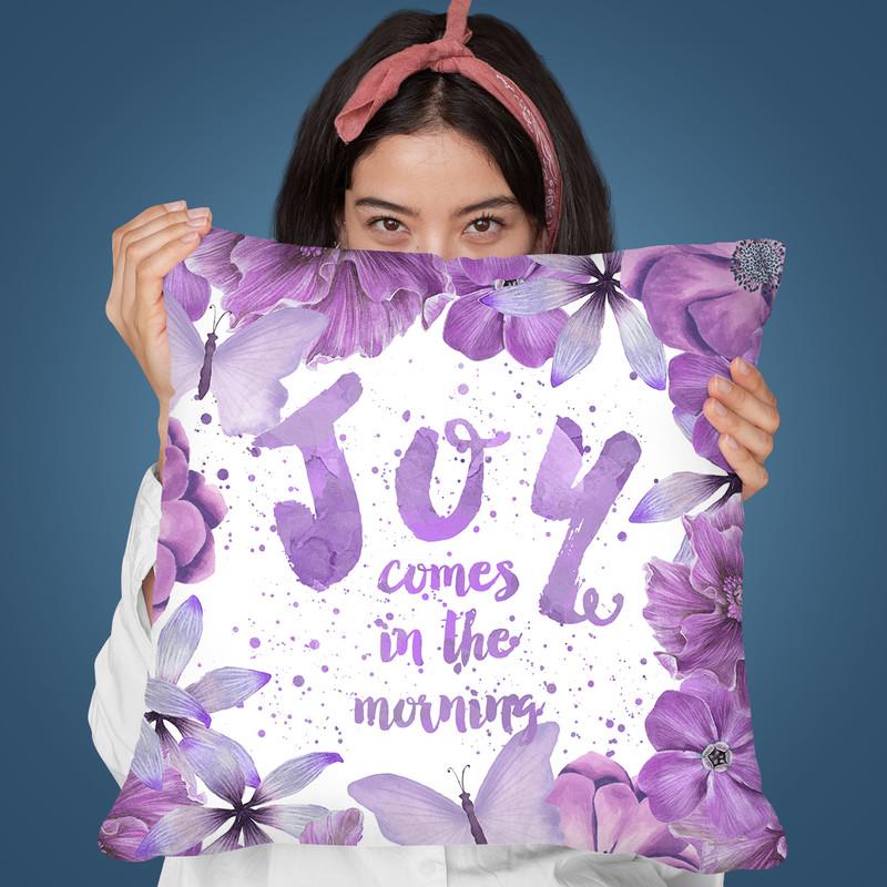 Joy In The Morning Throw Pillow By Andrea Haase