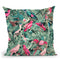 Jungle Parrots V Throw Pillow By Andrea Haase