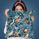 Jungle Parrots Vi Throw Pillow By Andrea Haase