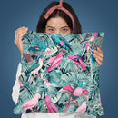 Jungle Parrots Vii Throw Pillow By Andrea Haase