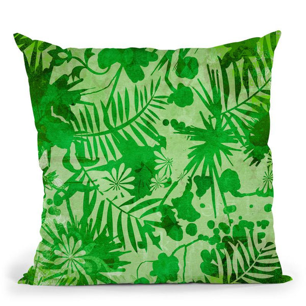 Jungle Throw Pillow By Andrea Haase