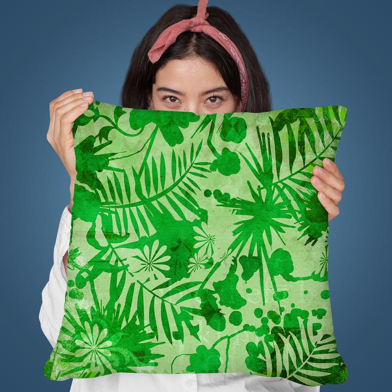 Jungle Throw Pillow By Andrea Haase