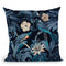 Junglebirds At Night Throw Pillow By Andrea Haase
