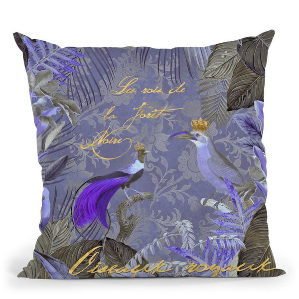 Kings Of The Jungle Throw Pillow By Andrea Haase