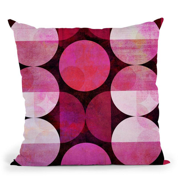 Kreismuster Throw Pillow By Andrea Haase