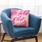 La Dolce Vita Vintage Pink Throw Pillow By Andrea Haase