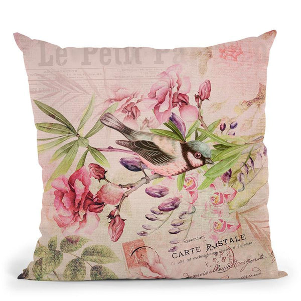 Le Petit Throw Pillow By Andrea Haase