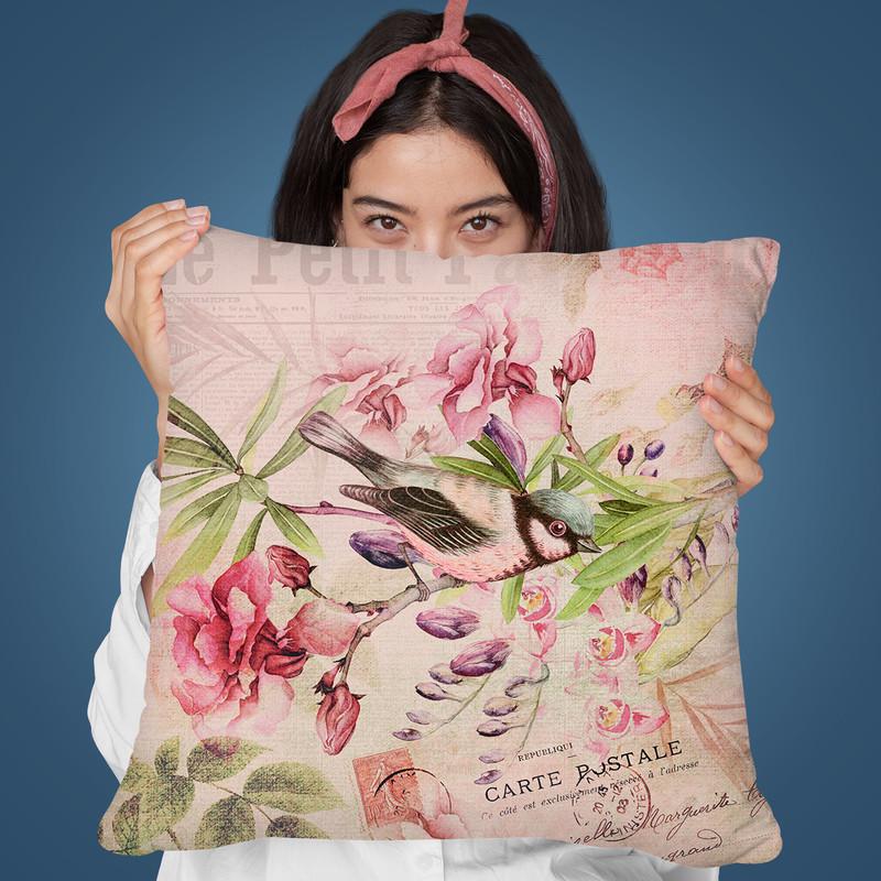 Le Petit Throw Pillow By Andrea Haase