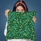Leaf Pattern Throw Pillow By Andrea Haase