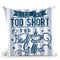 Life Too Short Bad Coffee Throw Pillow By Andrea Haase