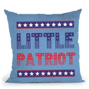 Little Patriot Throw Pillow By Andrea Haase