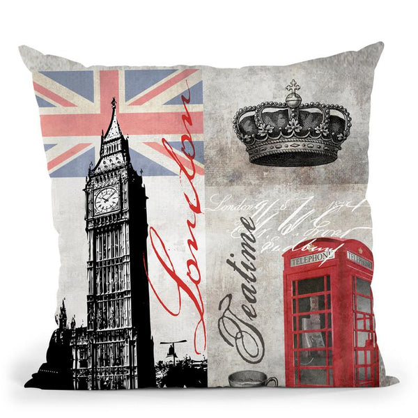 London 004 Throw Pillow By Andrea Haase