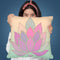 Lotus Flower Throw Pillow By Andrea Haase