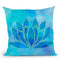 Lotus Flower I Throw Pillow By Andrea Haase
