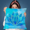 Lotus Flower I Throw Pillow By Andrea Haase