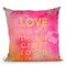 Love Is Throw Pillow By Andrea Haase