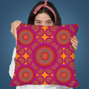 Magic Sun I Throw Pillow By Andrea Haase