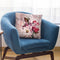 Magnolia Rose Red Throw Pillow By Andrea Haase