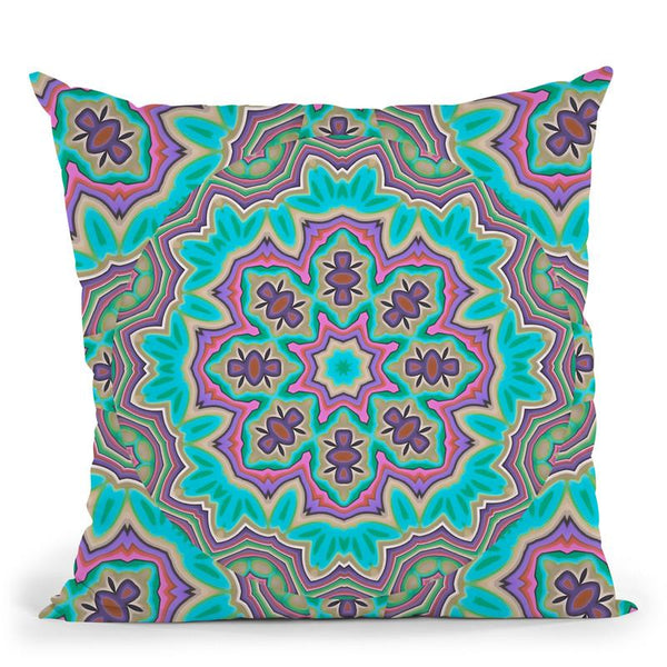 Mandala Pattern I Throw Pillow By Andrea Haase