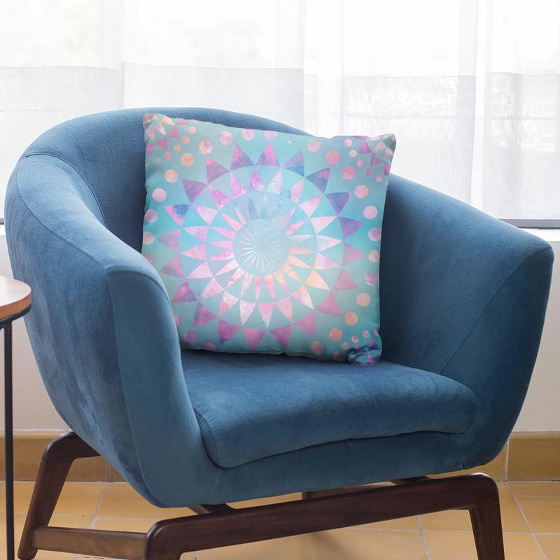 Mandala Pattern Ii Throw Pillow By Andrea Haase