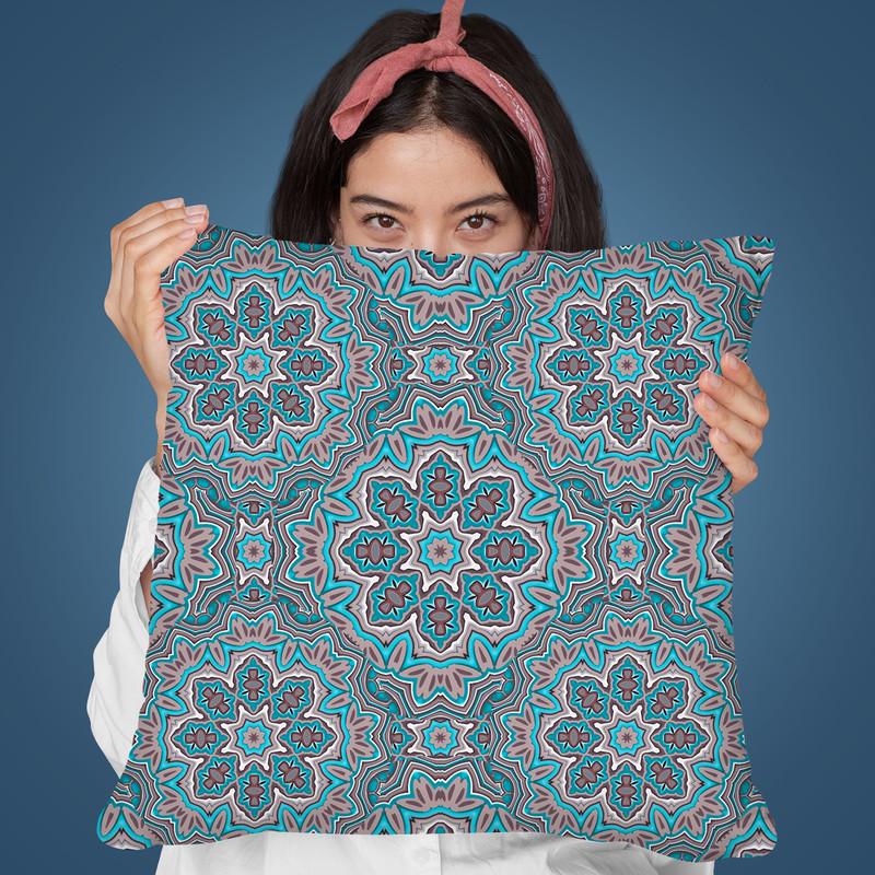Mandala Pattern Iii Throw Pillow By Andrea Haase