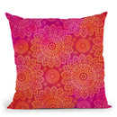 Mandala Pattern Iv Throw Pillow By Andrea Haase
