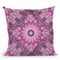 Mandala Seamless Pink Throw Pillow By Andrea Haase