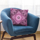 Mandala Seamless Pink Throw Pillow By Andrea Haase
