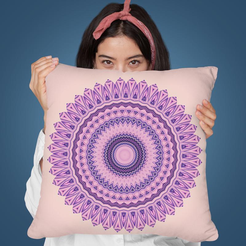 Mandala Throw Pillow By Andrea Haase