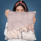 Marble And Concrete Pink Throw Pillow By Andrea Haase