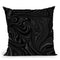 Marble Black Throw Pillow By Andrea Haase
