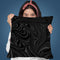 Marble Black Throw Pillow By Andrea Haase
