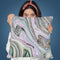 Marble Fluid Throw Pillow By Andrea Haase