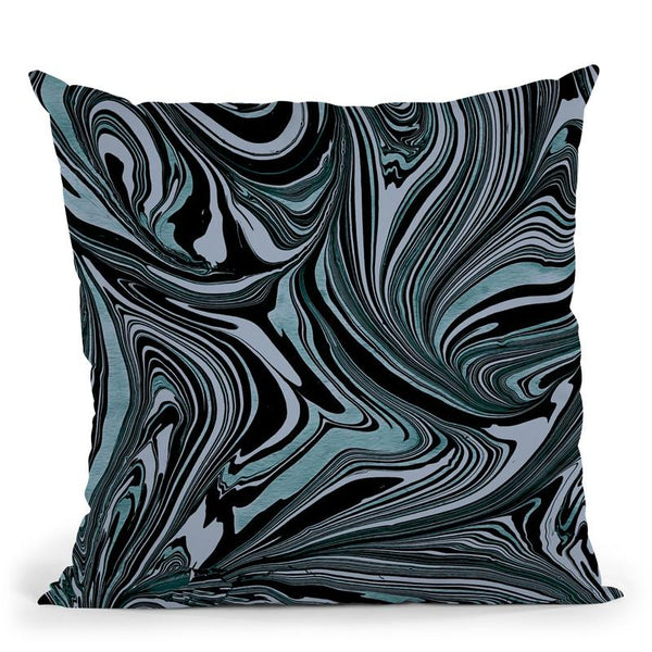 Marble Square Throw Pillow By Andrea Haase