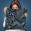 Marble Square Throw Pillow By Andrea Haase