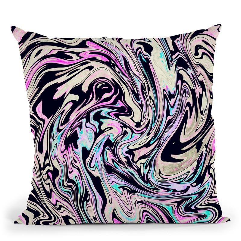 Marble Throw Pillow By Andrea Haase