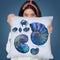 Maritim Blue Throw Pillow By Andrea Haase