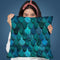 Mermaid Blue Ii Throw Pillow By Andrea Haase