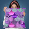 Mermaid Scale Pink Throw Pillow By Andrea Haase